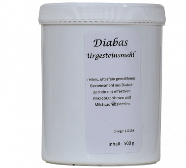 Diabas Urgesteinsmehl -1000 g 