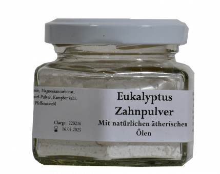 Eukalyptus Zahnpulver - 40g 