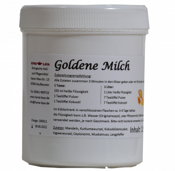 Goldene Milch (mit gemahlenen Mandeln) - 120 g 