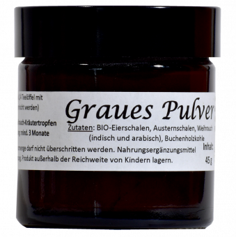 Graues Pulver - 45 g 