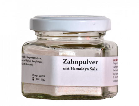 Zahnpulver mit Himalaya Salz - 40 g 