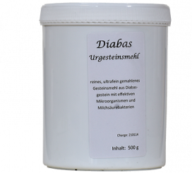 Diabas Urgesteinsmehl -1000 g 