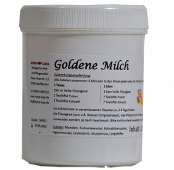 Goldene Milch (mit gemahlenen Mandeln) - 120 g 